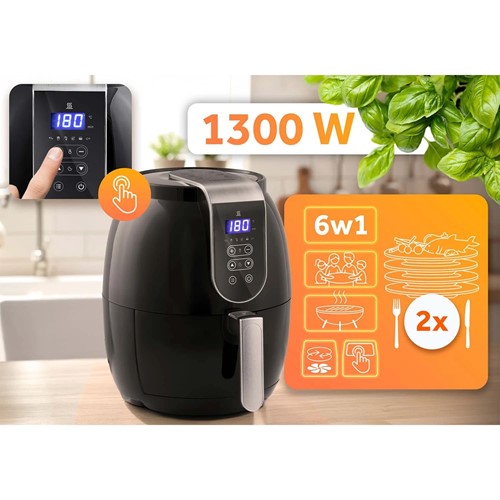 Frytkownica beztłuszczowa Air fryer frytownica 3,6l Berdsen BD-651