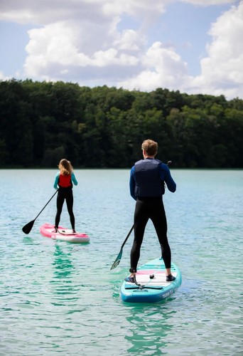 Deska SUP Aquastic Touring 11'6" różowa