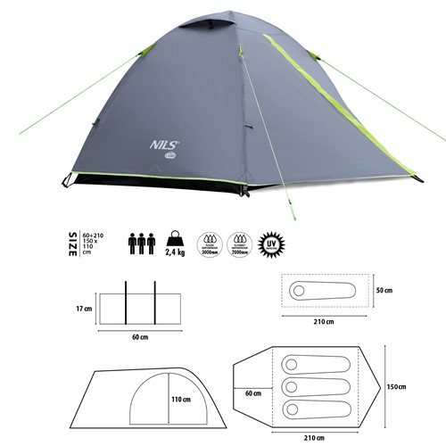 Nils Camp Explorer NC6004