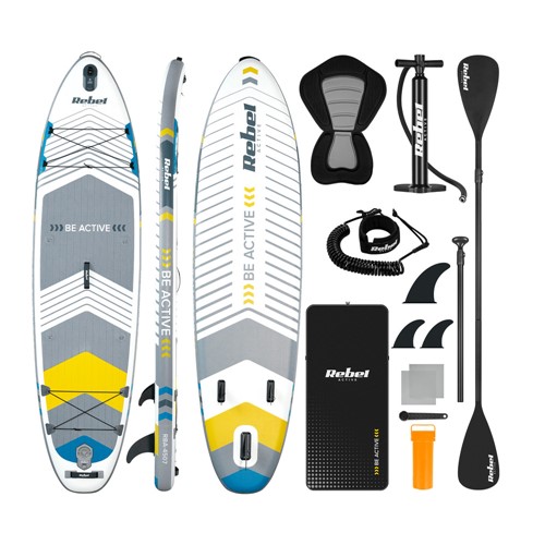 Deska SUP Rebel Active RBA4507 biała
