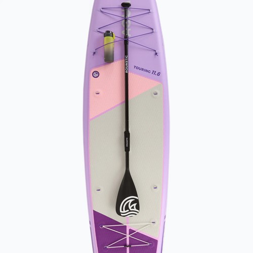 Deska SUP Aquastic Touring 11'6" fioletowa