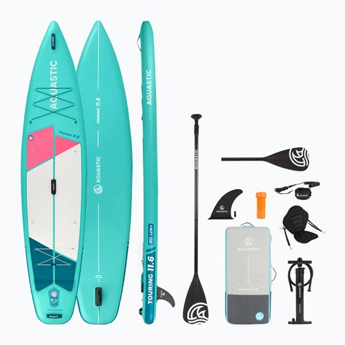 Deska SUP Aquastic Touring 11'6" zielona