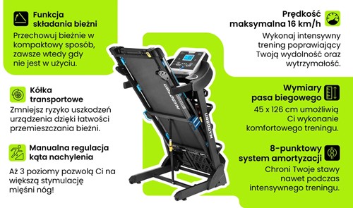 Bieżnia UrboGym V650M
