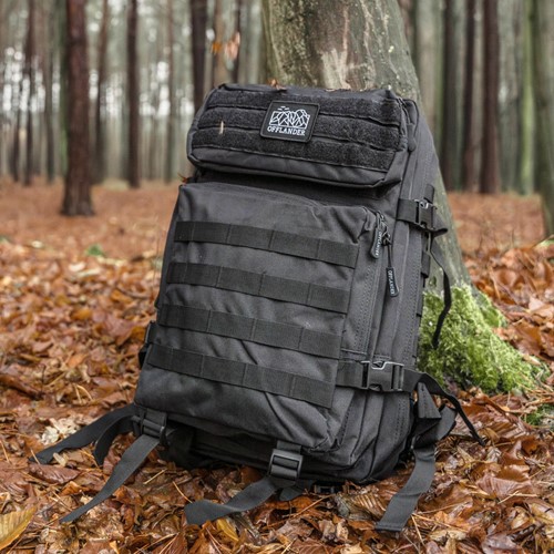 Plecak turystyczny Offlander Survival 43l czarny