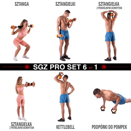 HMS PRO SET SGZ215 6W1 15kg