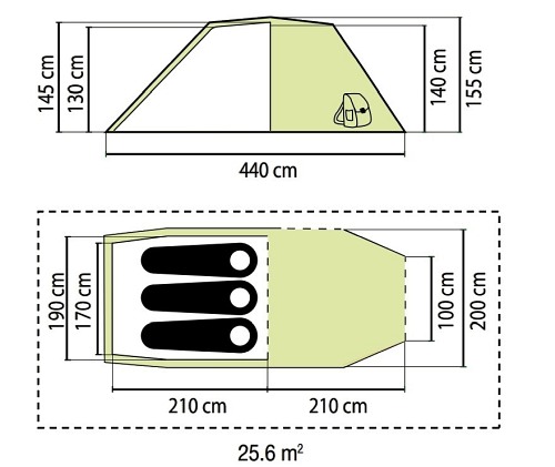 Coleman Tasman 3 Plus