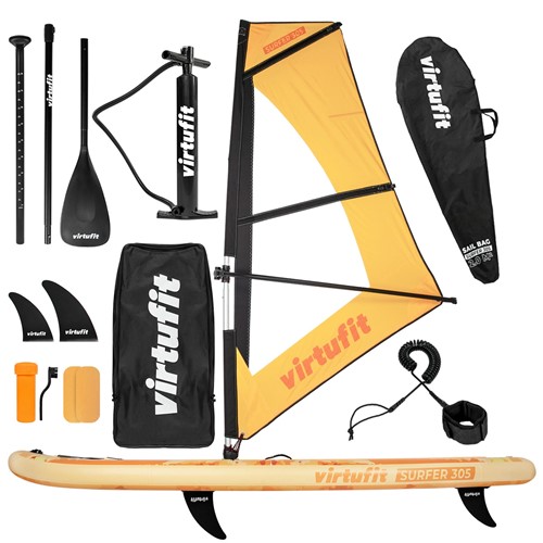 VirtuFit Surfer 305 VF06082 z żaglem pomarańczowa