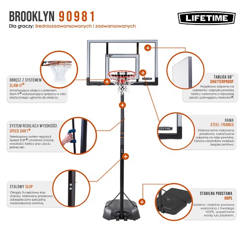LifeTime Brooklyn 50" 90981