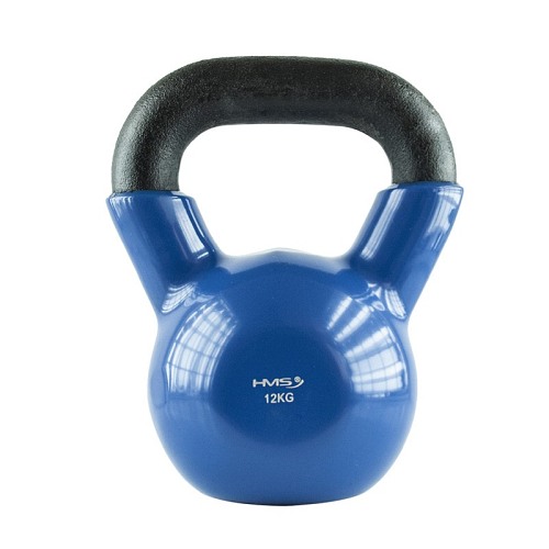 Kettlebell HMS pokryty winylem 12 kg