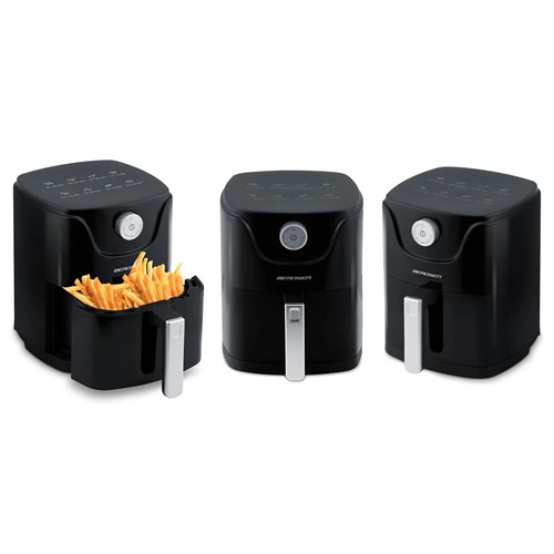 Frytkownica beztłuszczowa Air fryer Berdsen BD-654 czarna