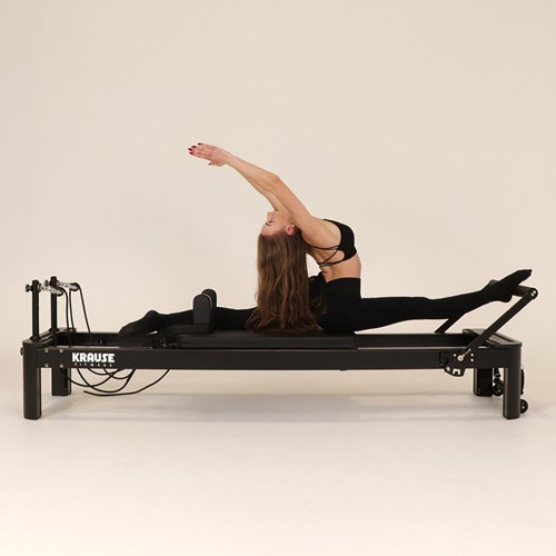 Reformer Metalowy Czarny Krause Fitness