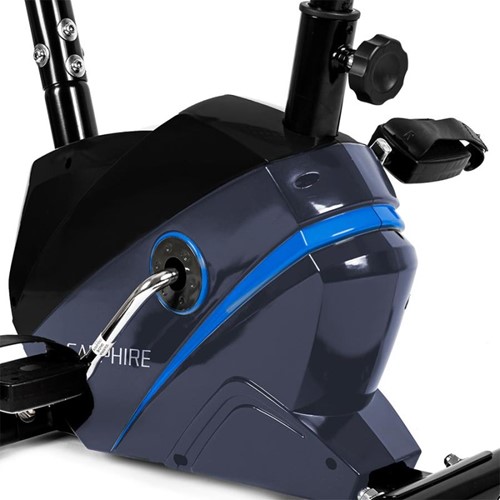Rower magnetyczny Sapphire SG-410B Zax czarno-niebieski