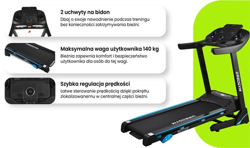Bieżnia UrboGym V680