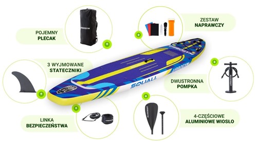Urbogym SUP SQUALL 320