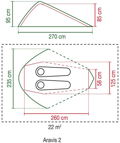 Namiot Coleman Aravis 2