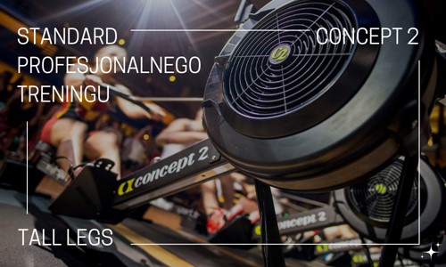 Ergometr wioślarski Concept 2 RowErg Tall Legs