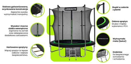 Urbogym Jumper 8ft