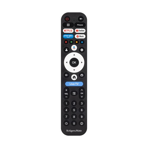Telewizor Kruger&Matz 58" UHD smart DVB-T2/S2 H.265 Hevc