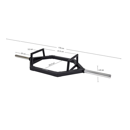 Gryf heksagonalny 28 kg HMS GHX02B