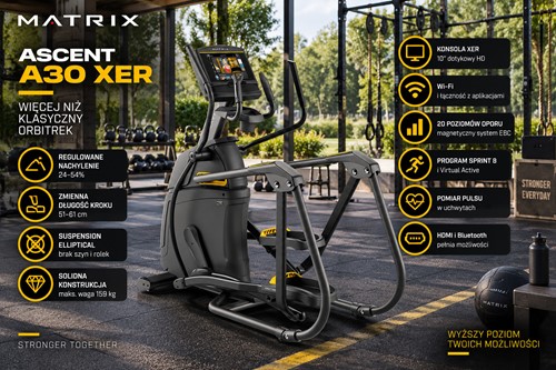 Trenażer eliptyczny Matrix A30 Ascent Trainer XER