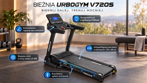 Bieżnia UrboGym V720S