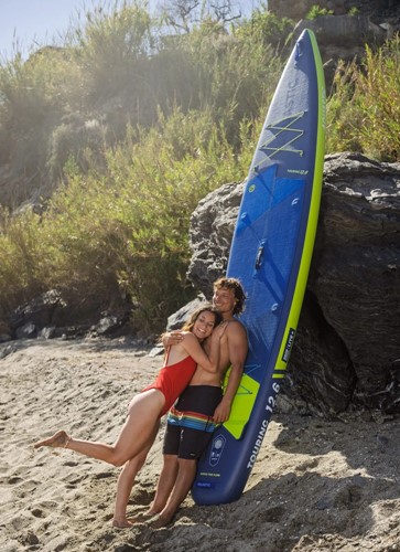 SUP Aquastic Touring 12'6" ciemno niebieska