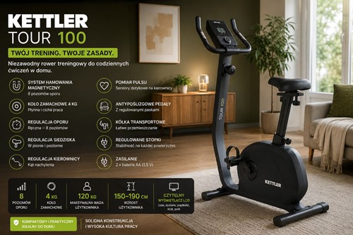 Rower treningowy Kettler Tour 100