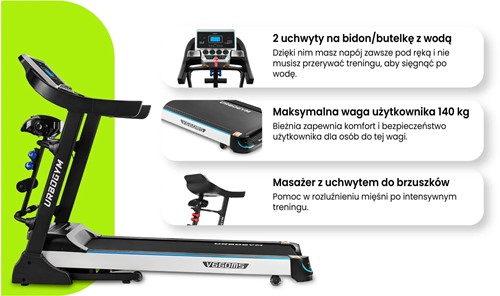 Bieżnia UrboGym V660MS