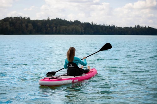 Deska SUP Aquastic Touring 11'6" różowa