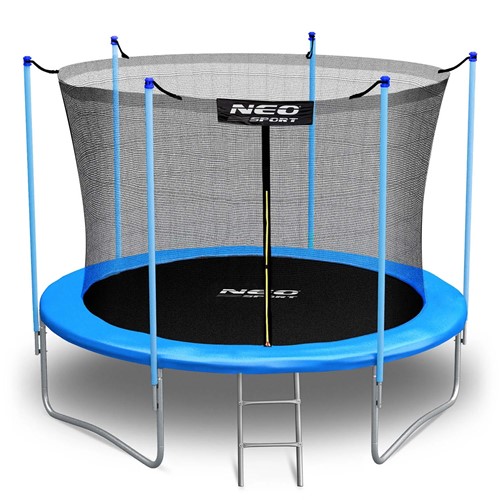 Trampolina ogrodowa NEO SPORT 8FT 252 cm z siatką wewnętrzną