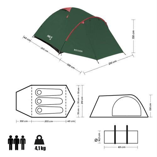 Nils Camp Rocker NC6013