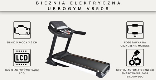 Bieżnia UrboGym V850S