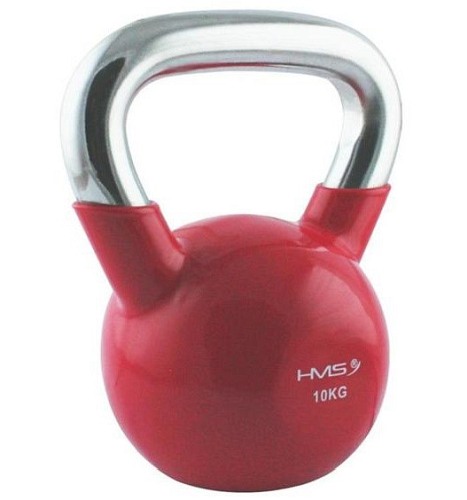 Kettlebell z chromowaną rączką HMS 10 kg