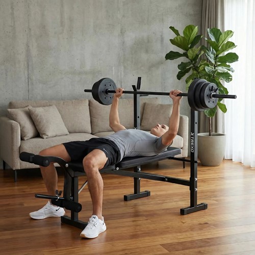 Trexo BenchFit Lite stojak + sztanga