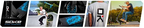 Hulajnoga wyczynowa SOKE EVO light blue