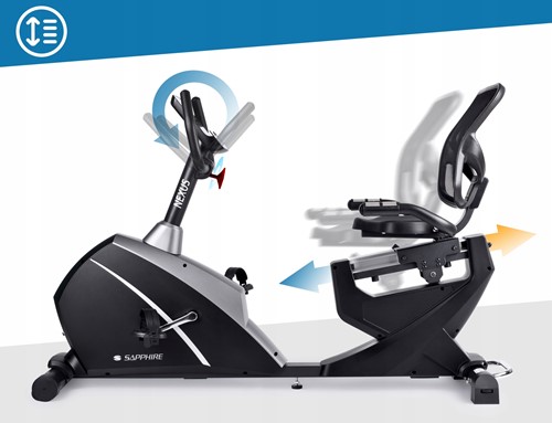 Rower poziomy Sapphire SG-8050RB Nexus