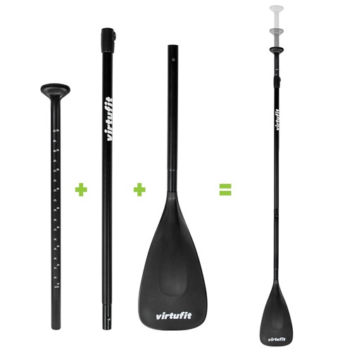 Deska SUP VirtuFit Ocean 275 czarna z akcesoriami