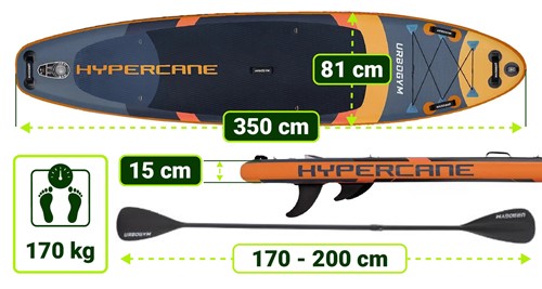 SUP HYPERCANE 350