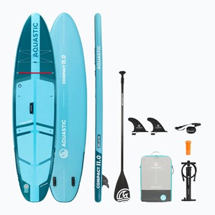 Deska SUP Aquastic Compact 11'0" niebieska