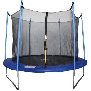 Trampolina Enero z siatką wewnętrzną 10FT 305 cm 4 nogi