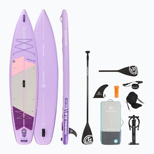 Deska SUP Aquastic Touring 11'6" fioletowa