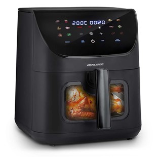 Frytkownica beztłuszczowa Air fryer Berdsen BD-660 czarna