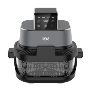 Frytkownica beztłuszczowa TEESA GLASS AIR FRYER 4L, 1,5 L, 1500W
