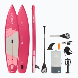 Deska SUP Aquastic Touring 11'6" różowa