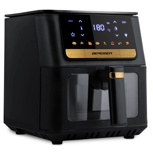 Frytkownica beztłuszczowa Air fryer Berdsen BD-655 czarna