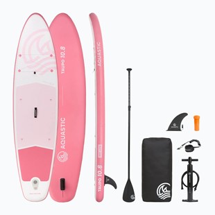 Deska SUP Aquastic Taupo 10'8" allround różowa